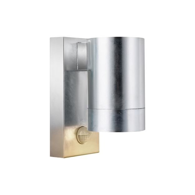 Nordlux Tin Maxi Sensor - buiten wandverlichting - Ø 7,6 x 16,3 cm - IP54 - gegalvaniseerd