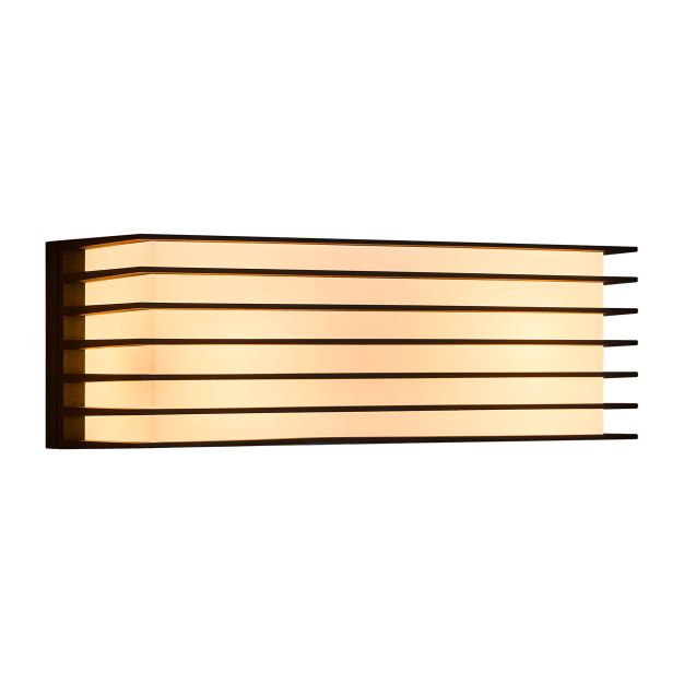 Nordlux Fluctus 28 - buiten wandverlichting - 28,6 x 10 x 12 cm - IP44 - zwart