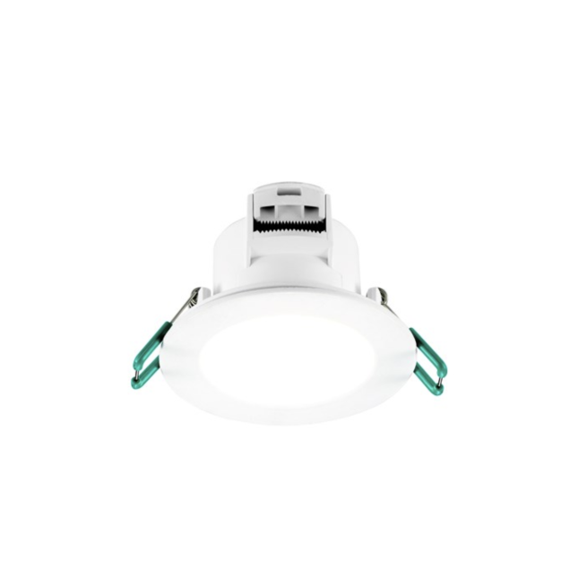 Sylvania Start Eco Spot - inbouwspot - Ø 87 mm, 74 mm inbouwmaat - 5W LED incl. - IP44 - 4000K - wit