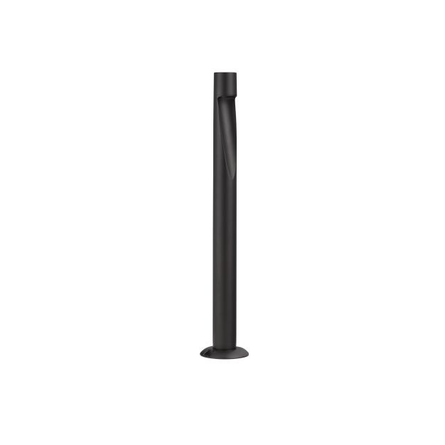 Nova Luce Nooi - tuinpaal - Ø 10,5 x 60 cm - 6W LED incl. - IP65 - donker antraciet