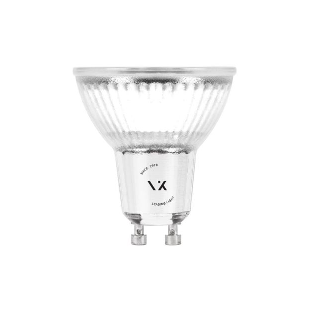 VK Lighting LED-spot - dim to warm - Ø 5 x 5,5 cm - GU10 - 5,5W - 2700K tot 1700K