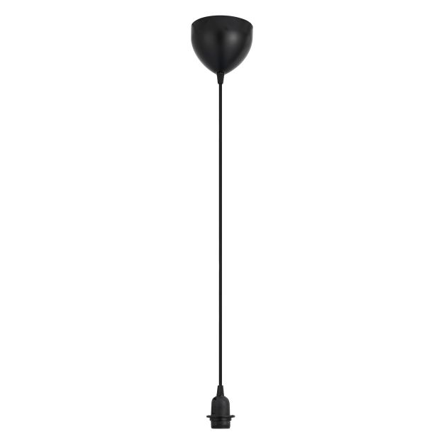 Nordlux Delux - hanglamp - Ø 12,4 x 200 cm - zwart