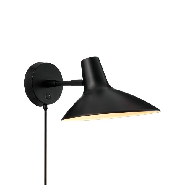 Design For The People Darci - wandlamp - 22,4 x 13 x 33,5 cm - zwart