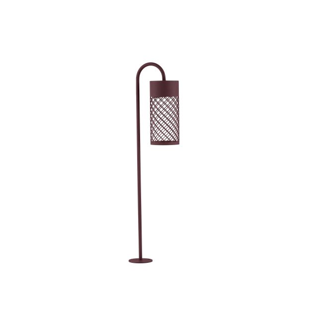 Nova Luce Motley - tuinpaal - Ø 10 x 70 x 18,5 cm - 9W LED incl. - IP65 - corten