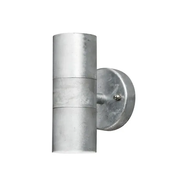 Konstsmide Modena Up/Down - buiten wandlamp - 9,5 x 11,5 x 17 cm - IP44 - gegalvaniseerd staal