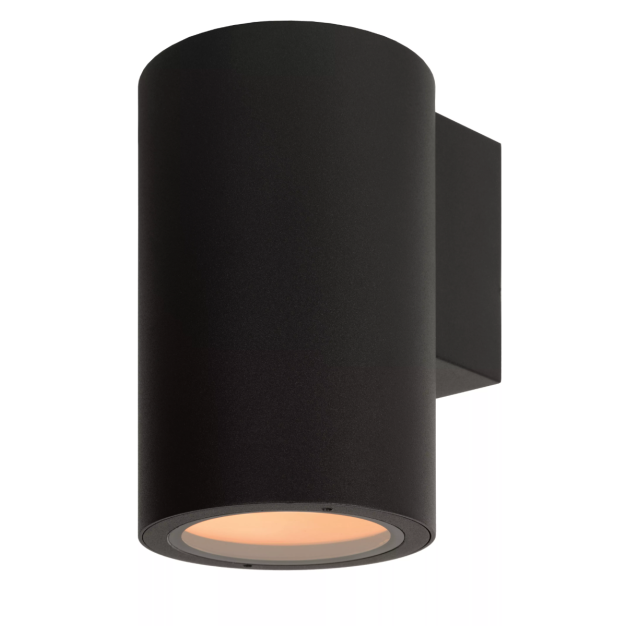 Lucide Volantis - buiten wandverlichting - 10,8 x 14,6 x 18,2 cm - IP54 - zwart