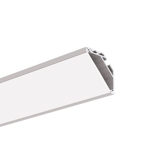 Klus Kopro - hoek ledprofiel - 3,2 x 3,2 cm - geanodiseerd zilver