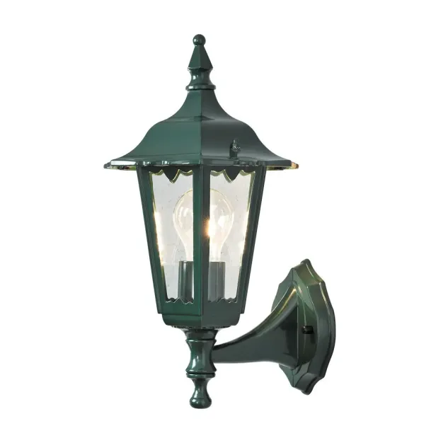 Konstsmide Firenze Up - buiten wandlamp -  19 x 22 x 36 cm - IP43 - groen