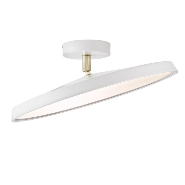 Design for the People Kaito 2 Pro 40 - plafondverlichting - Ø 38,5 x 11,8 cm - 24W dimbare LED incl. - wit