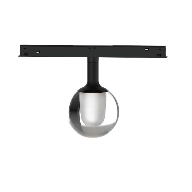 VK Lighting Eiva - magnetisch railsysteem - railspot - Ø 7,5 x 13,1 cm - 3W LED incl. - DALI dimbaar - zwart
