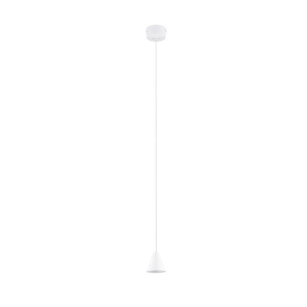 Nova Luce Irmos - hanglamp - Ø 6 x 191 cm - 5W LED incl. - zandwit
