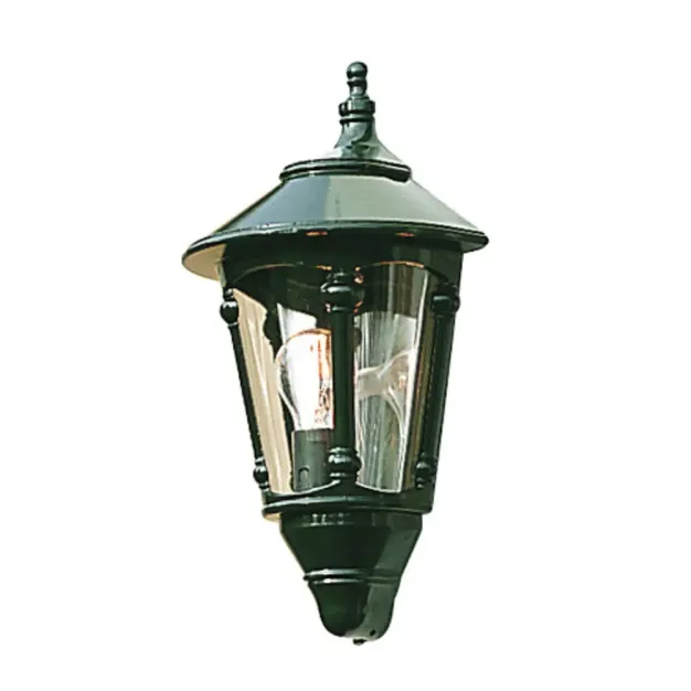 Konstsmide Virgo - buiten wandlamp - 15 x 24 x 44 cm - IP23 - groen