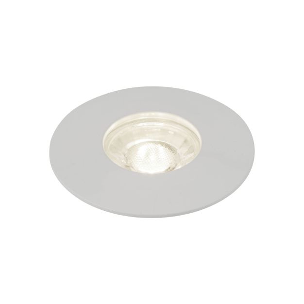 Searchlight Flush  - set van 3 - Ø 100 mm, Ø 68 mm inbouwmaat - 3 x 4W LED incl. - wit