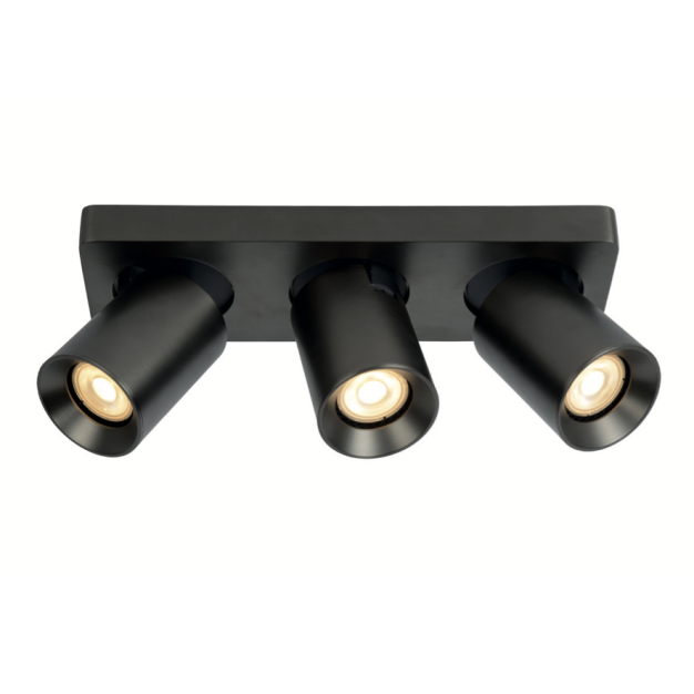 Artdelight Megano - opbouwspot 3L - 30 x 10 x 11,5 cm - metallic antraciet