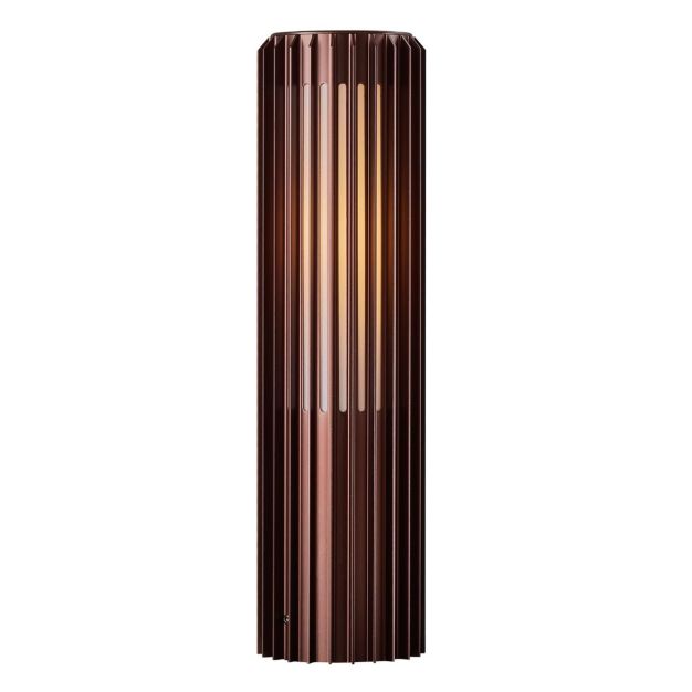 Nordlux Aludra 45 N - tuinpaal - Ø 12,4 x 45,4 cm - IP44 - bruin