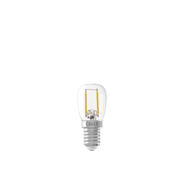 Calex LED schakelbordlamp - Ø 2,6 x 6 cm - E14 - 1W - niet-dimbaar - 2700K