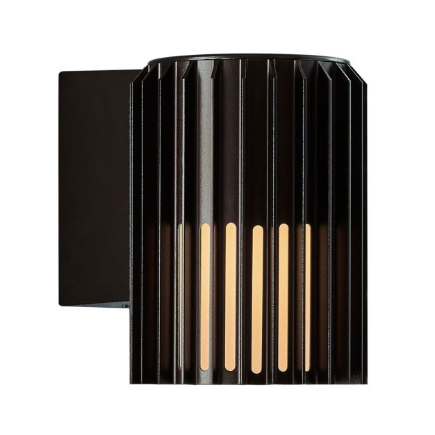 Nordlux Aludra N - buiten wandverlichting - 12,4 x 16,8 x 17,4 cm - IP54 - zwart