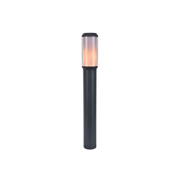 Lutec Heros - tuinpaal - Ø 9,6 x 70 cm - IP44 - donker grijs