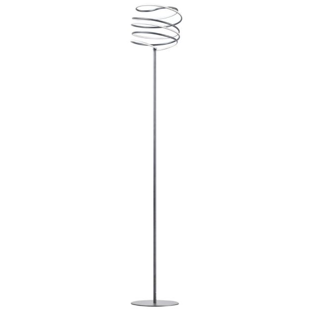 ETH Slinger - vloerlamp - Ø 21,5 x 154,9 cm - 3 stappen dimbaar - 24W LED incl. - zwart