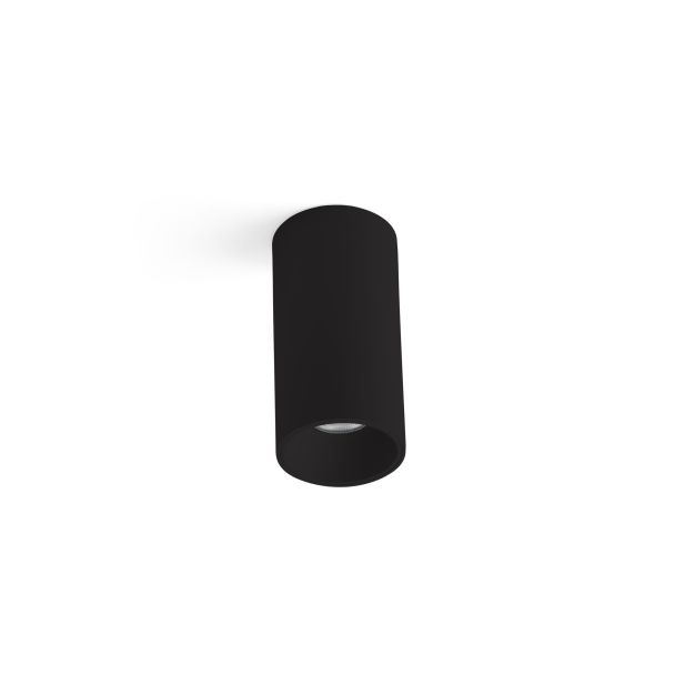 Faro Rol - opbouwspot - Ø 7,5 x 15,2 cm - 15W LED incl. - mat zwart