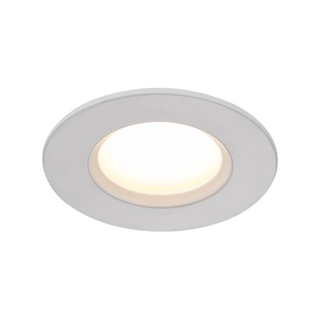 Nordlux Dorado - inbouwspot - Ø 85 mm, Ø 72 mm inbouwmaat - 5,5W dimbare LED incl. -  IP65 - wit