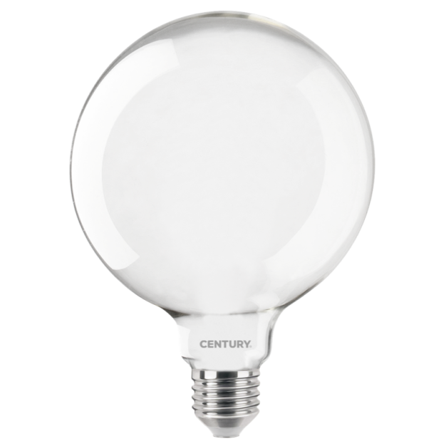 Century Italia LED filament lamp - Ø 12,5 x 17 cm - E27 - 16W niet dimbaar - 3000K - opaal