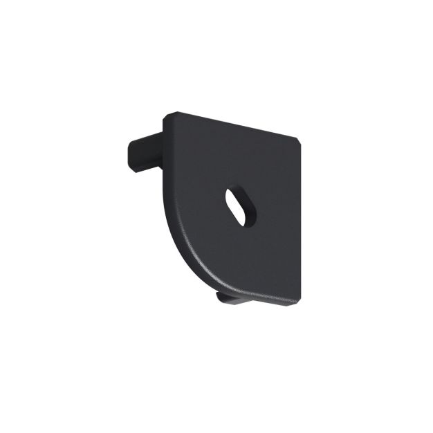 Klus 45-plus-r - open eindkapje - zwart