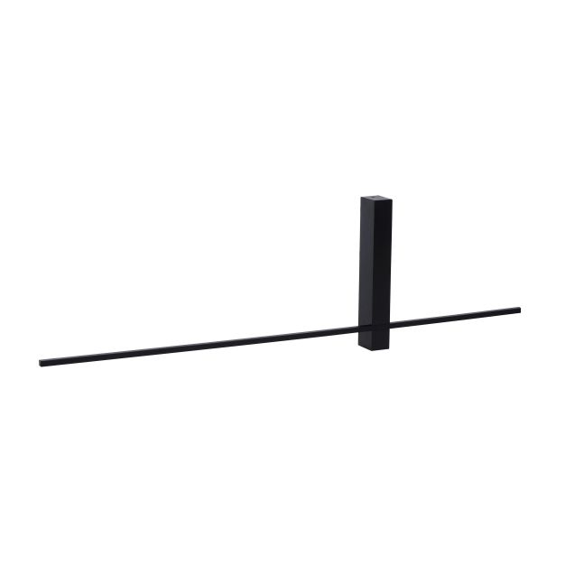 Lucide Segin - wandverlichting - 60 x 22 x 22 cm - 6W LED incl. - zwart