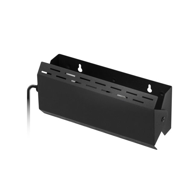 ETH Lano - wandlamp met schakelaar - 20,5 x 6 x 10 cm -zwart