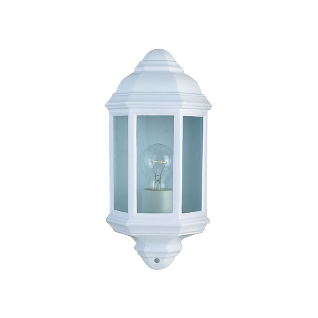Searchlight Bath - buiten wandverlichting - 17 x 36 cm - IP44 - wit
