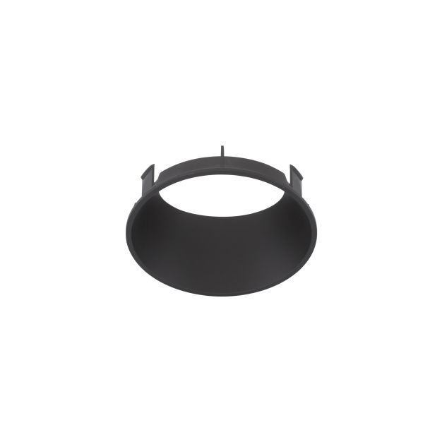 Nova Luce Wall Washer - cover voor inbouwspot adjustable - zwart