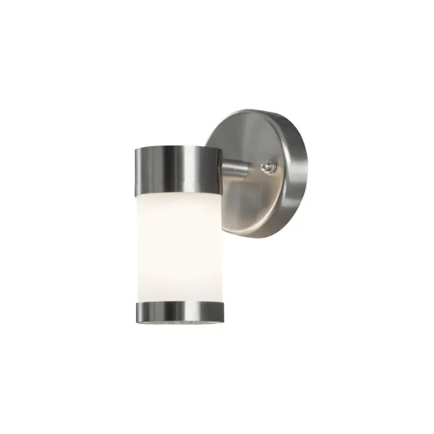 Konstsmide Modena Down - buiten wandlamp - 6 x 9 x 16 cm - IP44 - roestvrij staal