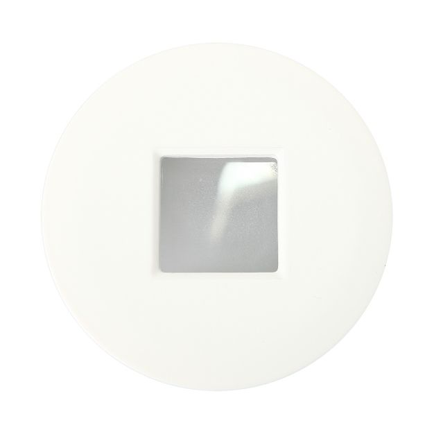 Maxlight H0042 - inbouwspot 1L - Ø 85 mm, Ø 70 mm inbouwmaat - IP65 - wit