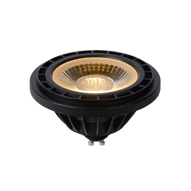 Lucide LED AR111 - dim to warm - Ø 11,1 x 5 cm - GU10 - 12W dimbaar - 3000K tot 2200K