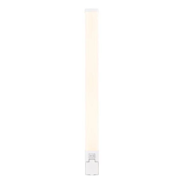 Nordlux Sjaver - wandlamp - 5,7 x 60 x 7 cm - 15W LED incl. - IP44 - wit