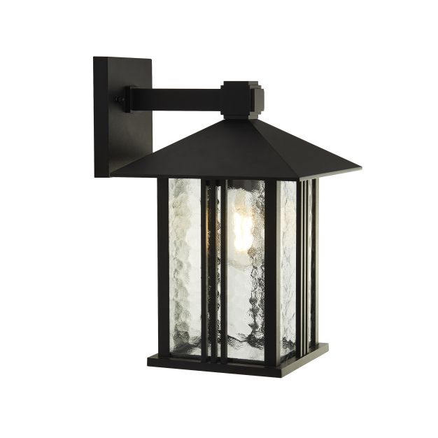 Searchlight Venice - buiten wandverlichting - 23 x 35,5 cm - IP44 - zwart
