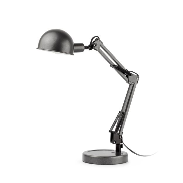 Faro Baobab - bureaulamp - 34 x 16 x 49 cm - grijs