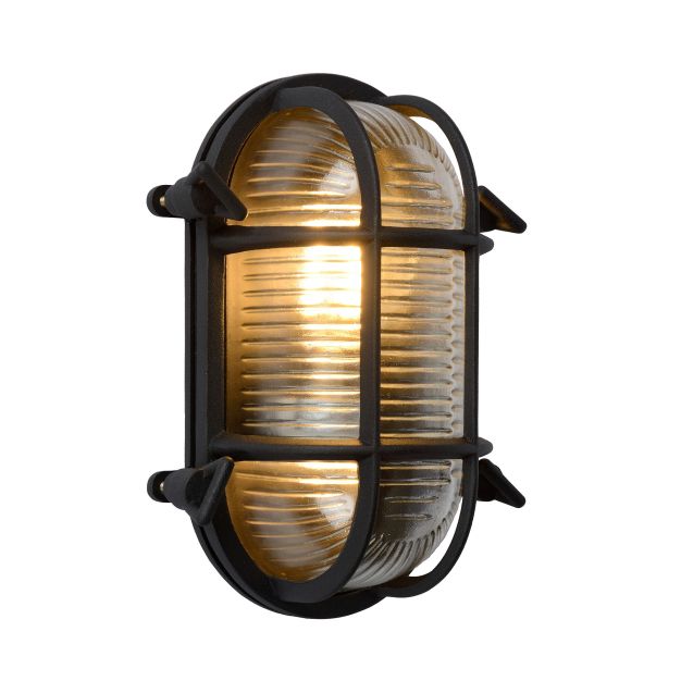 Lucide Dudley - buiten wandverlichting - 20 x 14 x 10 cm - IP65 - zwart