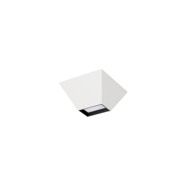 Nova Luce Utopia - plafondlamp - 15 x 6,5 x 15 cm - 9W LED incl. - zandwit