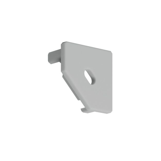 Klus 45-plus - open eindkapje - grijs