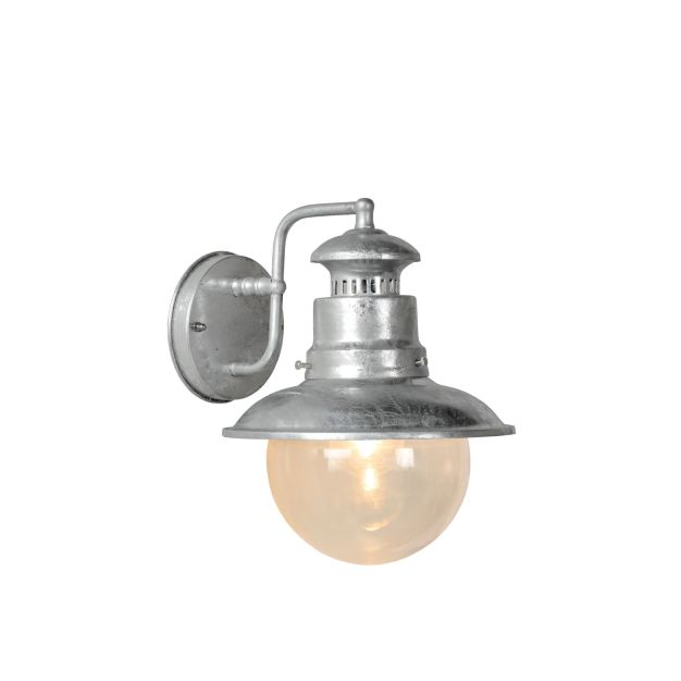 Lucide Figo - buiten wandverlichting - 21,5 x 24 x 26,8 cm - IP44 - gegalvaniseerd