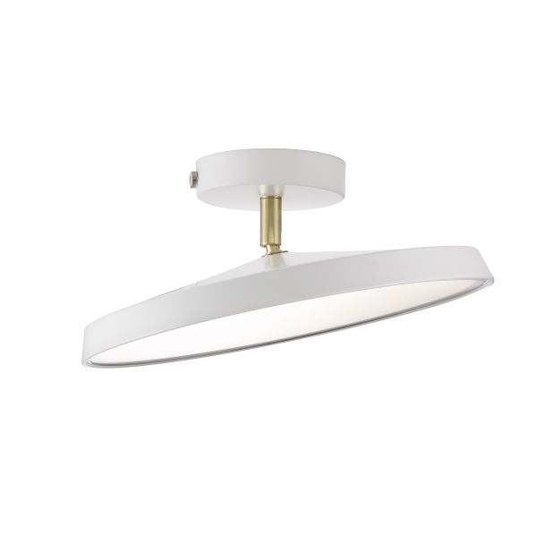 Design for the People Kaito Pro 30 - plafondverlichting - Ø 30 x 11,7 cm - 14W dimbare LED incl. - wit
