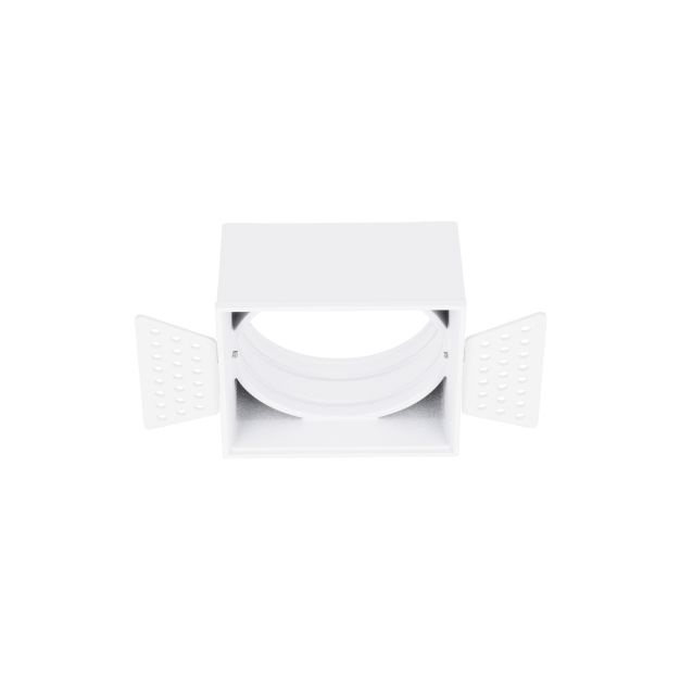 Nova Luce Wall Washer - inbouwspot voor LED-module - 7,4 x 7,4 cm - wit