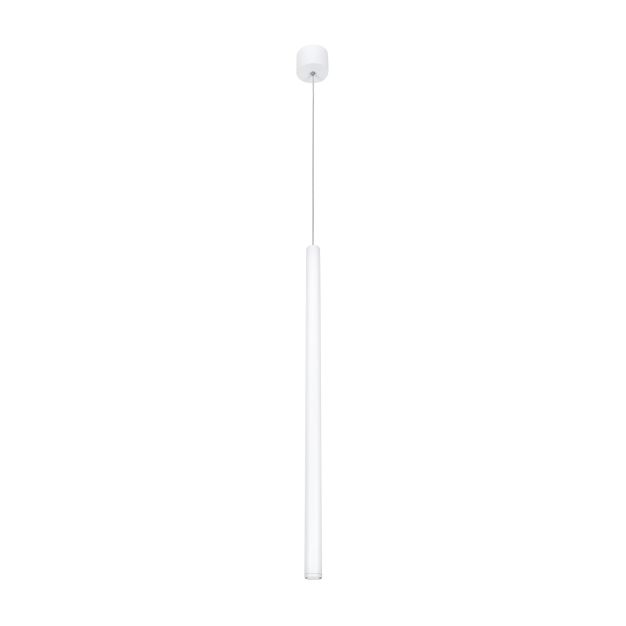Nova Luce Ultrathin - hanglamp - Ø 2,5 x 150 cm - 3W LED incl. - wit