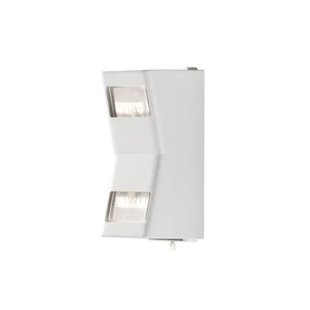 Konstsmide Potenza - buiten wandlamp - 9 x 11 x 23 cm - IP54 - wit