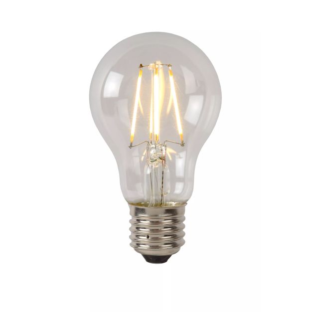 Lucide LED class B filament lamp - Ø 6 x 10,5 cm - E27 - 7W dimbaar - 2700K - transparant