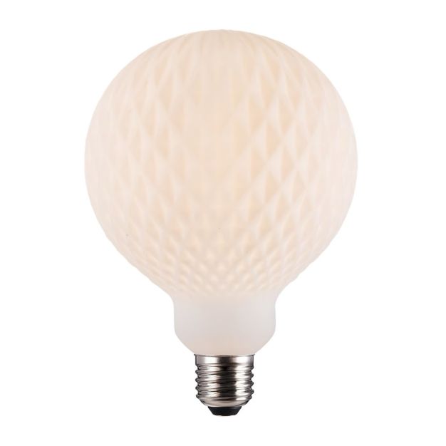 Nordlux Deco II - Ø 12,5 x 18 cm - E27 - 3,9W niet dimbaar - 3000K - opaal