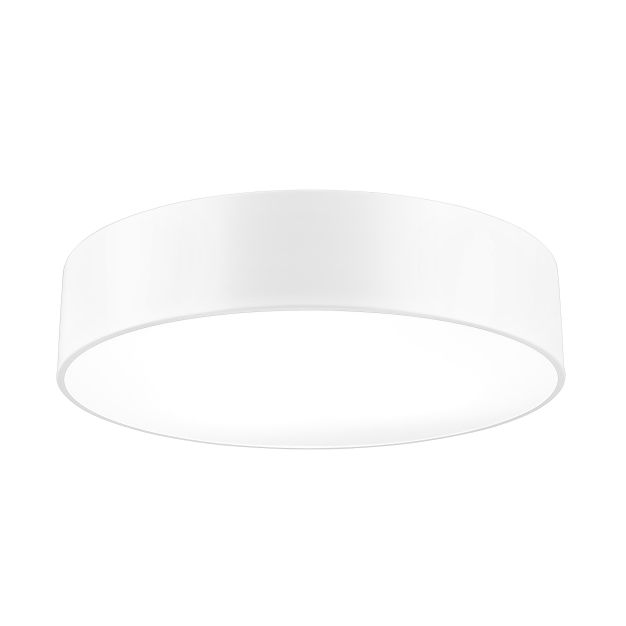 Nova Luce Finezza - plafondverlichting - Ø 45 x 11 cm - wit