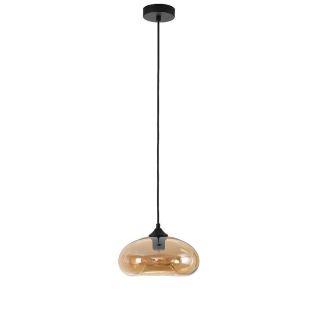 Artdelight Paradise - hanglamp - Ø 28 x 172 cm - amber