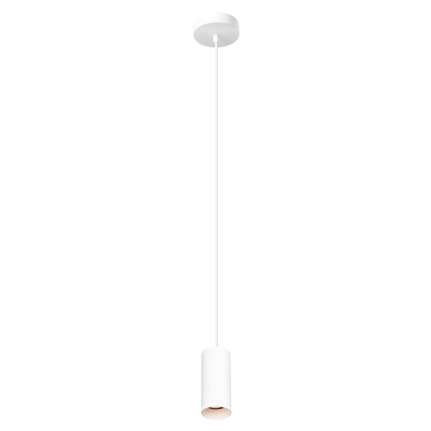 Artdelight Milano - hanglamp - Ø 6,5 x 150 cm - wit